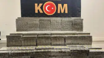 Mardin'de gerçekleştirilen kaçakçılık operasyonu ile 7 bin 500 paket sigara ele geçirildi
