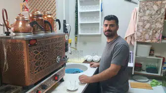 Çay evinin adisyonları sosyal medyada ilgi odağı oldu