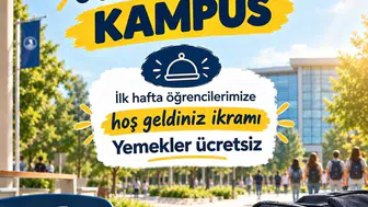 OMÜ, yeni akademik yılın ilk haftasında yemekleri ücretsiz sunacak