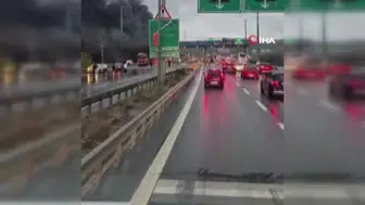Kuzey Marmara otoyolunda otobüs yangını: 2 ölü, 8 yaralı