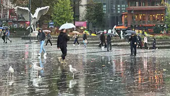 İstanbul’da sağanak yağış sabah saatlerine kadar sürdü
