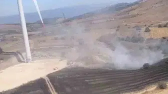 Eskişehir'de anız yangını kontrol altına alındı