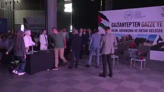 Gaziantep İslam Bilim ve Teknoloji Üniversitesi'nde Gazze İçin Bilim Kafe programı yapıldı