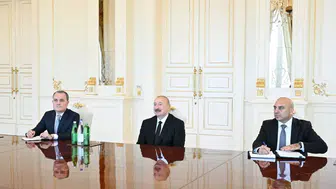 Hakan Fidan, Bakü'de Aliyev ile stratejik iş birliği hakkında görüştü