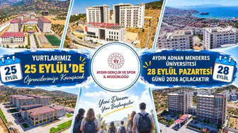 Aydın'da üniversite öğrencileri için yurtlar kapılarını açıyor