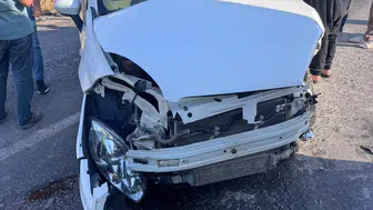 Adıyaman'da iki otomobil çarpıştı: 2 yaralı