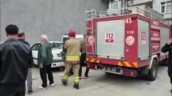 Düzce'de yavru kedi itfaiye ekiplerini peşinden koşturdu