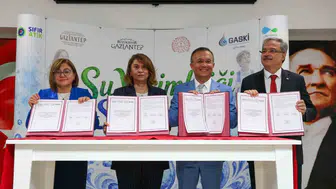 Gaziantep'te su verimliliği eğitimi için önemli protokol imzalandı