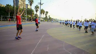 Mersin’de hareketlilik haftası etkinlikleriyle spor ve özel bireyler buluştu