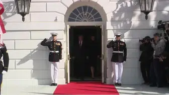 Trump, Çin Devlet Başkanı Xi’yi askeri törenle karşıladı