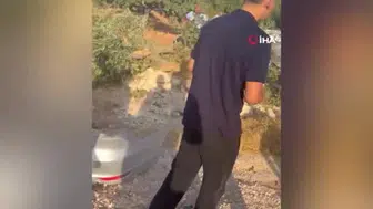 Gaziantep'te otomobil fıstık tarlasına uçtu: 1 ölü, 6 yaralı