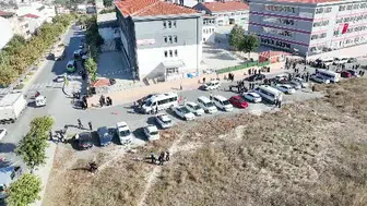 Arnavutköy'de okul çevresinde güvenlik denetimleri dron ile yapılıyor