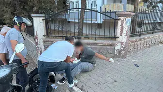 Adıyaman’da elektrikli bisiklet duvara çarptı: 1 yaralı