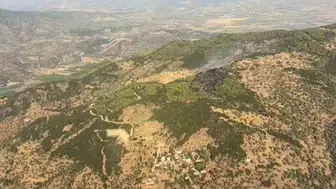 Çine'deki orman yangını ekiplerin hızlı müdahalesiyle kontrol altına alındı