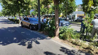 Batman'da otomobil ağaca çarptı, bir kişi hastaneye kaldırıldı