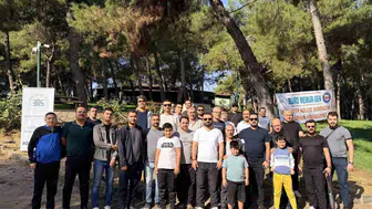 Adliye personeli aileleriyle doğada keyifli kamp etkinliği gerçekleştirdi