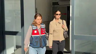 Afra Saraçoğlu, uyuşturucu soruşturması kapsamında sağlık kontrolünden geçirildi