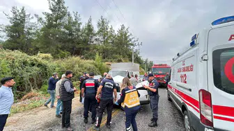 Bozdoğan'da trafik kazası: 1 ölü, 2 yaralı