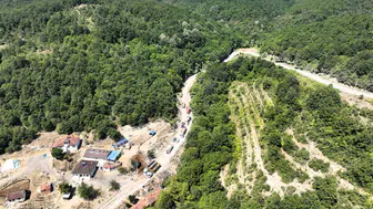 Körfez Asri Mezarlığı'na konforlu ulaşım için yol çalışmaları başladı