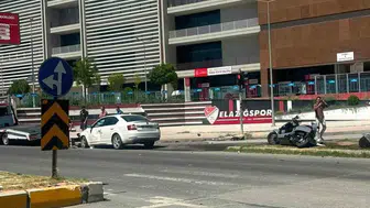 Elazığ'da trafik kazasında 3 kişi yaralandı: Çarpışmanın nedenleri araştırılıyor