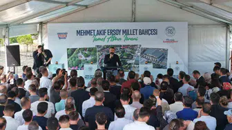 Mehmet Akif Ersoy Mahallesi yeni millet bahçesine kavuşuyor