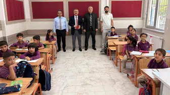 Küçüklü ilkokulu yeni binasında eğitim öğretime başladı