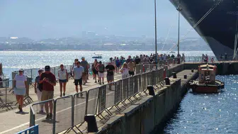 Alanya’ya 2026 yılının ilk 9 ayında 10 bin 476 kruvaziyer turisti geldi