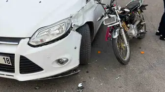 Osmaniye'de motosiklet ve otomobil çarpıştı, bir sürücü yaralandı
