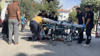 Burdur'da motosiklet ve scooter kazası: Bir yaralı