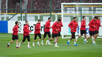 A Milli Takım, Belçika maçı için hazırlıklara başladı
