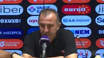 Recep Uçar: "Maçın son anlarında galibiyeti kaçırmış olmaktan dolayı mutsuzum"