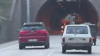 Karabük'te hatalı sollama yapan sürücüye ağır ceza: 13 bin 719 TL