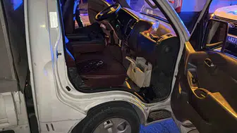 Eskişehir'de kamyonetten atlayan kadına eşinin kayıtsız kalması dikkat çekti
