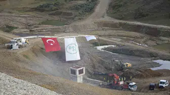Kelkit Çamur Barajı’nda su tutma işlemi başladı