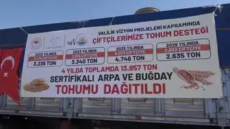 Van'da çiftçilere son 4 yılda 750 milyon lira tohum desteği verildi
