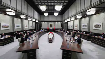 Kabine toplantısı Cumhurbaşkanı Erdoğan'ın başkanlığında başladı