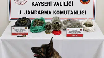 Kayseri'de jandarma uyuşturucu operasyonunda önemli miktarda madde ele geçirdi
