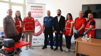 Mersin emniyet teşkilatından kan bağışı kampanyası gerçekleştirildi