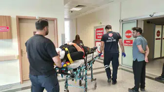 Adıyaman'da motosiklet devrildi, 1 kişi yaralandı