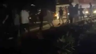 Siverek’te zincirleme kazanın ardından kargaşa: Taraflar arasında kavga çıktı