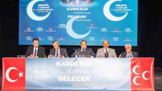MHP Malatya il kongresinde güven tazelendi: Turgay Şengönül yeniden başkan seçildi