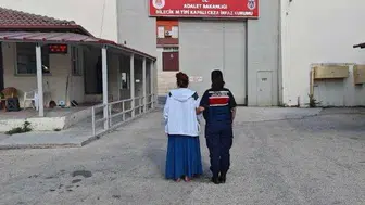 Bilecik'te hapis cezası bulunan kadın jandarma tarafından yakalandı