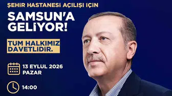 Samsun Şehir Hastanesi’nin açılışı için buluşma çağrısı yapıldı