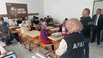 Çelikhan’da deprem ve yangın tatbikatı gerçekleştirildi