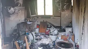 Arsuz'da ev yangınına hızlı müdahale: Can kaybı yok