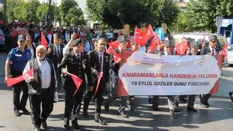 Aydın'da gaziler günü kutlaması: Onur yemeği ve yürüyüşle gerçekleşti
