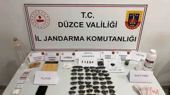 Düzce'de uyuşturucu operasyonunda 1 kişi gözaltına alındı