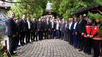 Beypazarı'nda gaziler haftası coşkusu: Protokol ve gaziler buluştu
