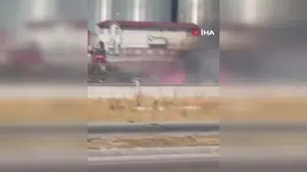 Anız yangınları konya semalarını aydınlatıyor