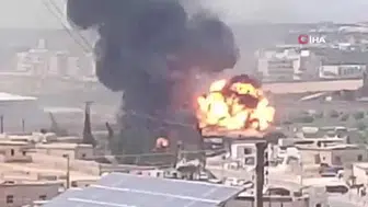 İdlib'de mühimmat deposunda patlama: Yaralı sayısı 8'e yükseldi